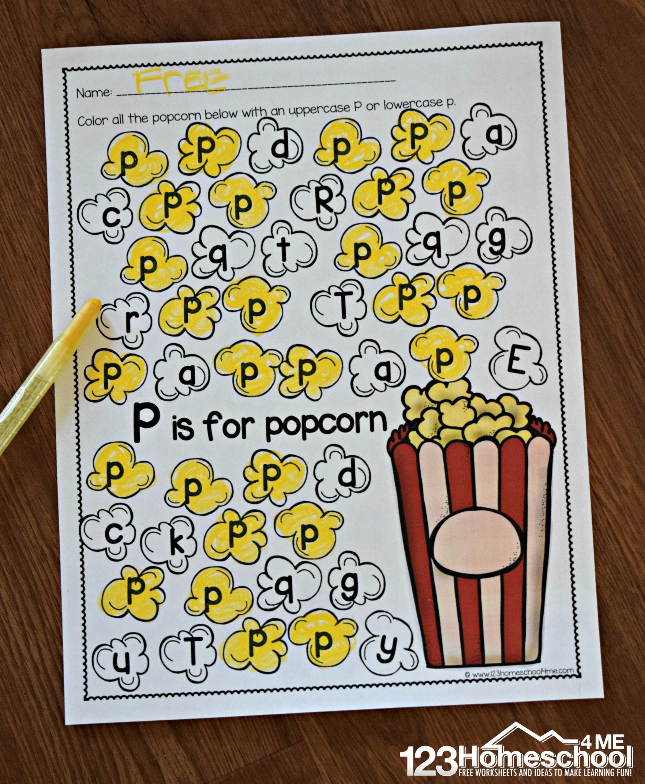 Letter Recognition Worksheets Free Printable