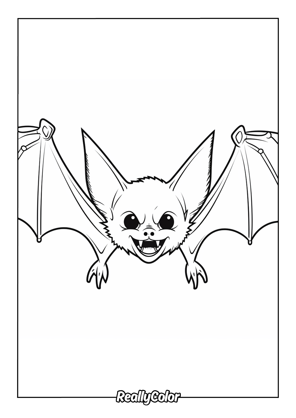 Bat Coloring Sheets Printable
