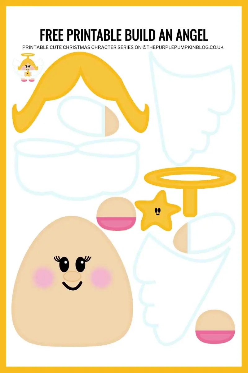 Free Printable Christmas Angels