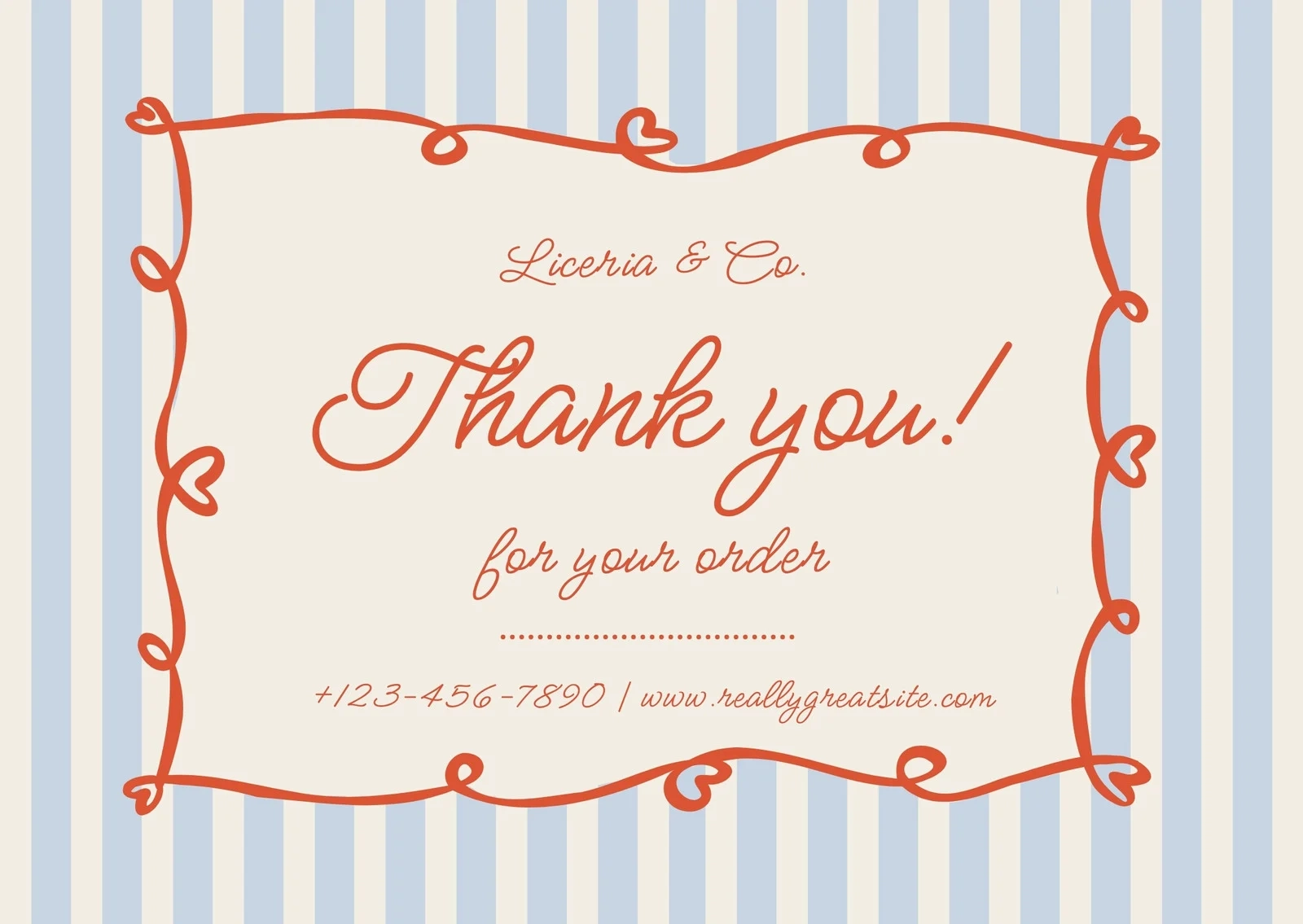 Free Printable Card Template