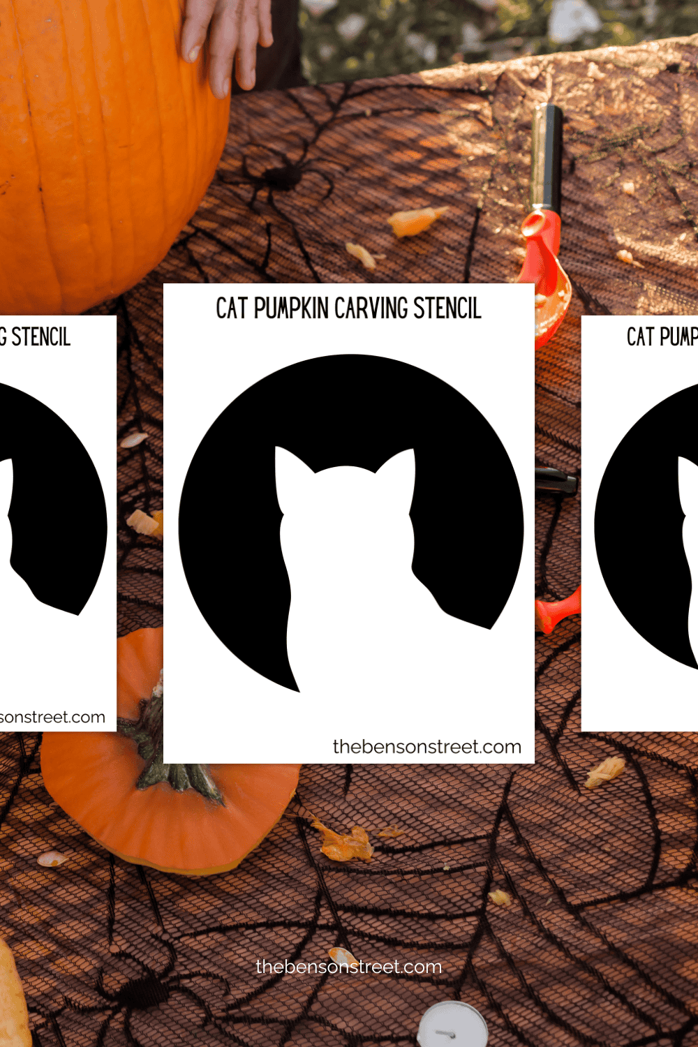 Free Printable Cat Pumpkin Stencil For Pumpkin Carving The 