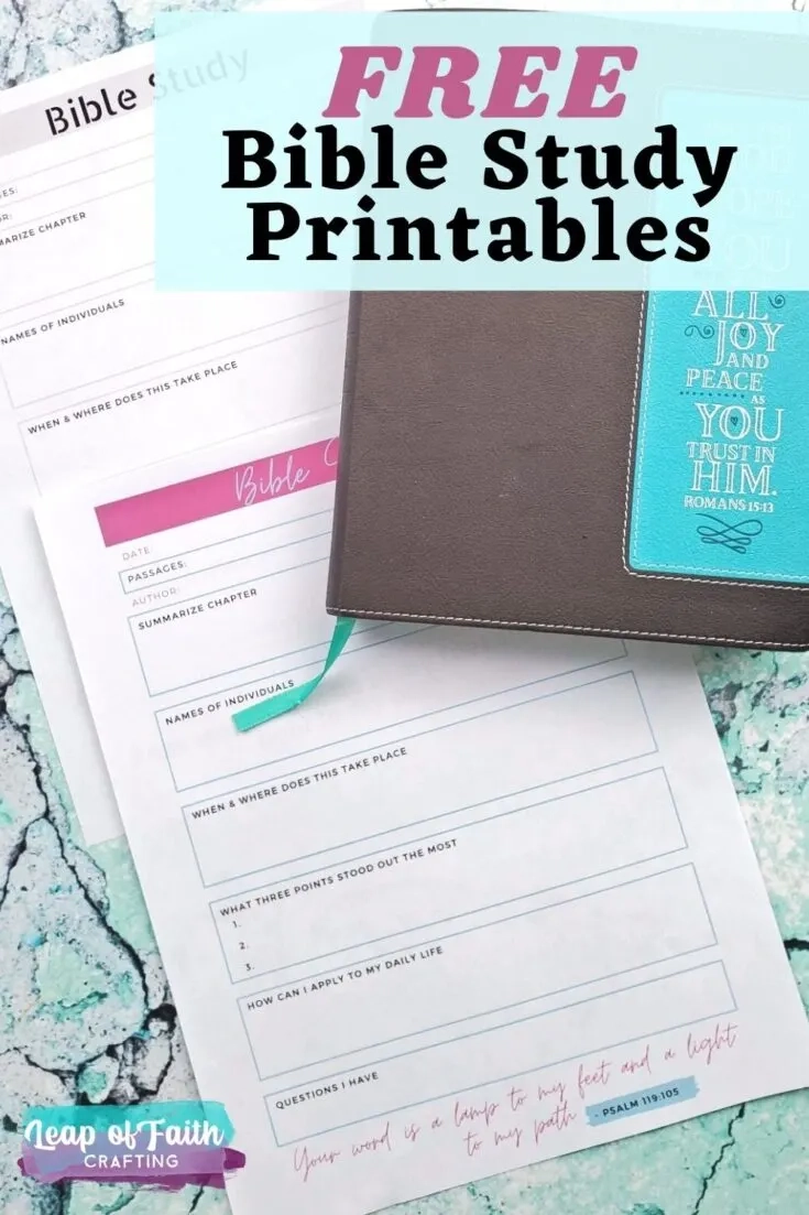 Free Printable Kjv Bible Study