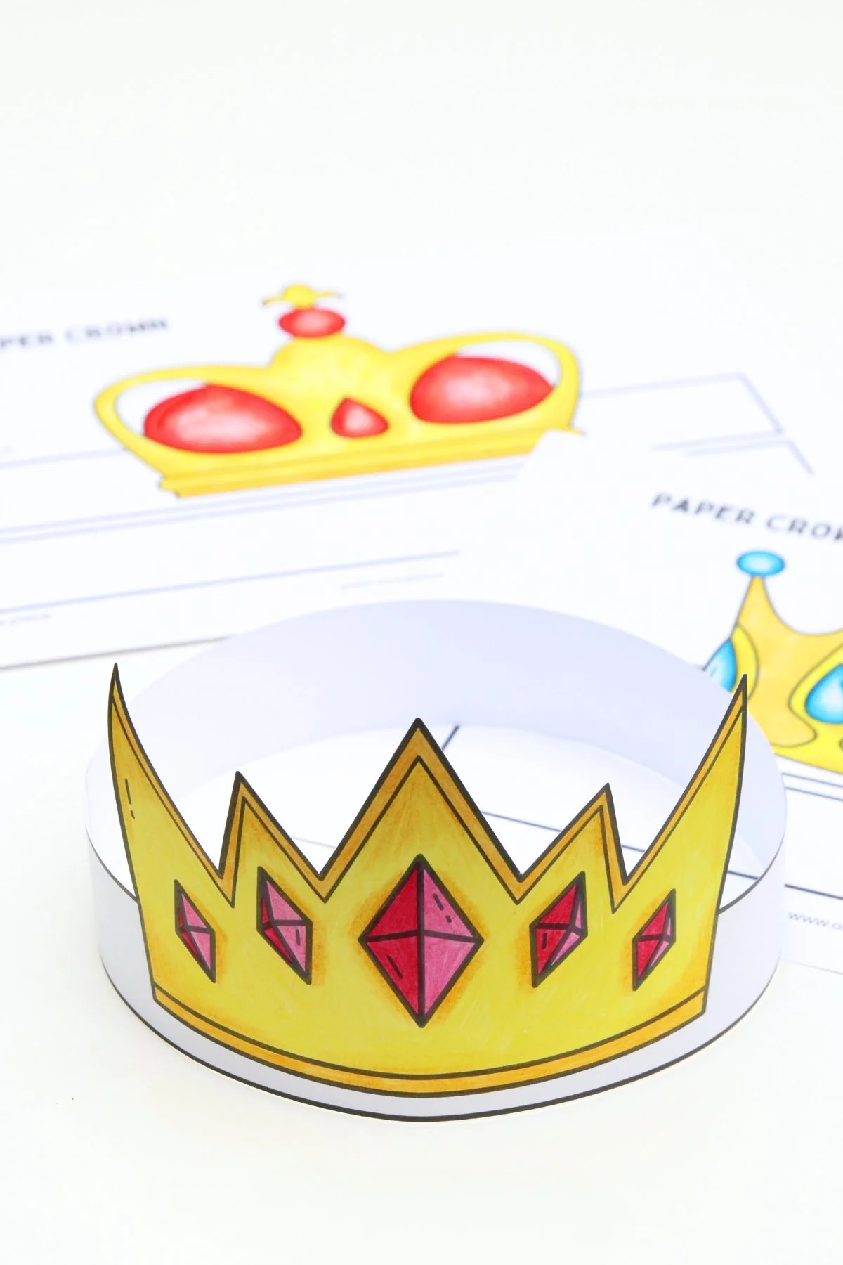 Free Crown Template Printable