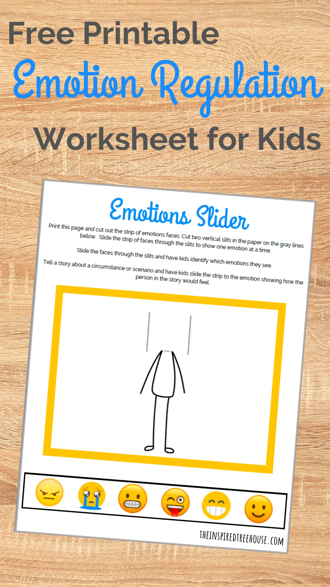 Free Printable Emotional Regulation Activities For Kids The 