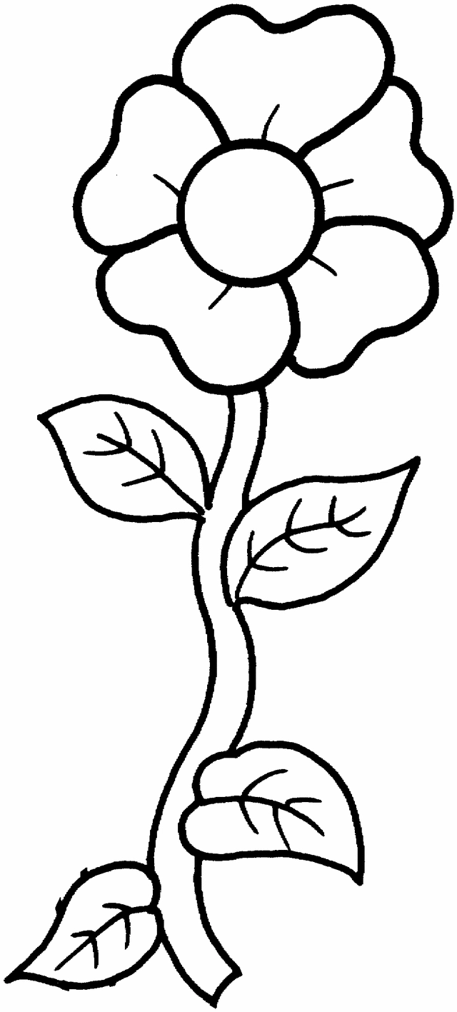 Free Printable Flower Stem Template Printable Party Favors