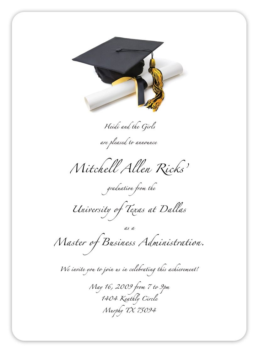 Free Printable Graduation Invitation Templates 2013 Invitation 