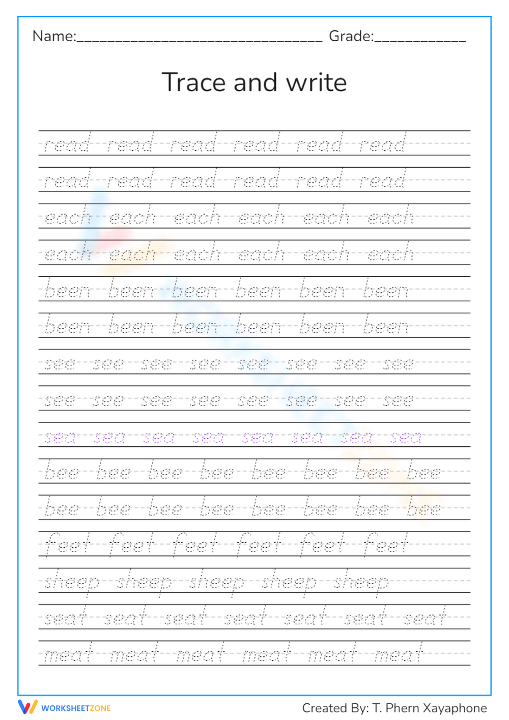 Free Printable Handwriting Worksheets For All Grades Worksheets 