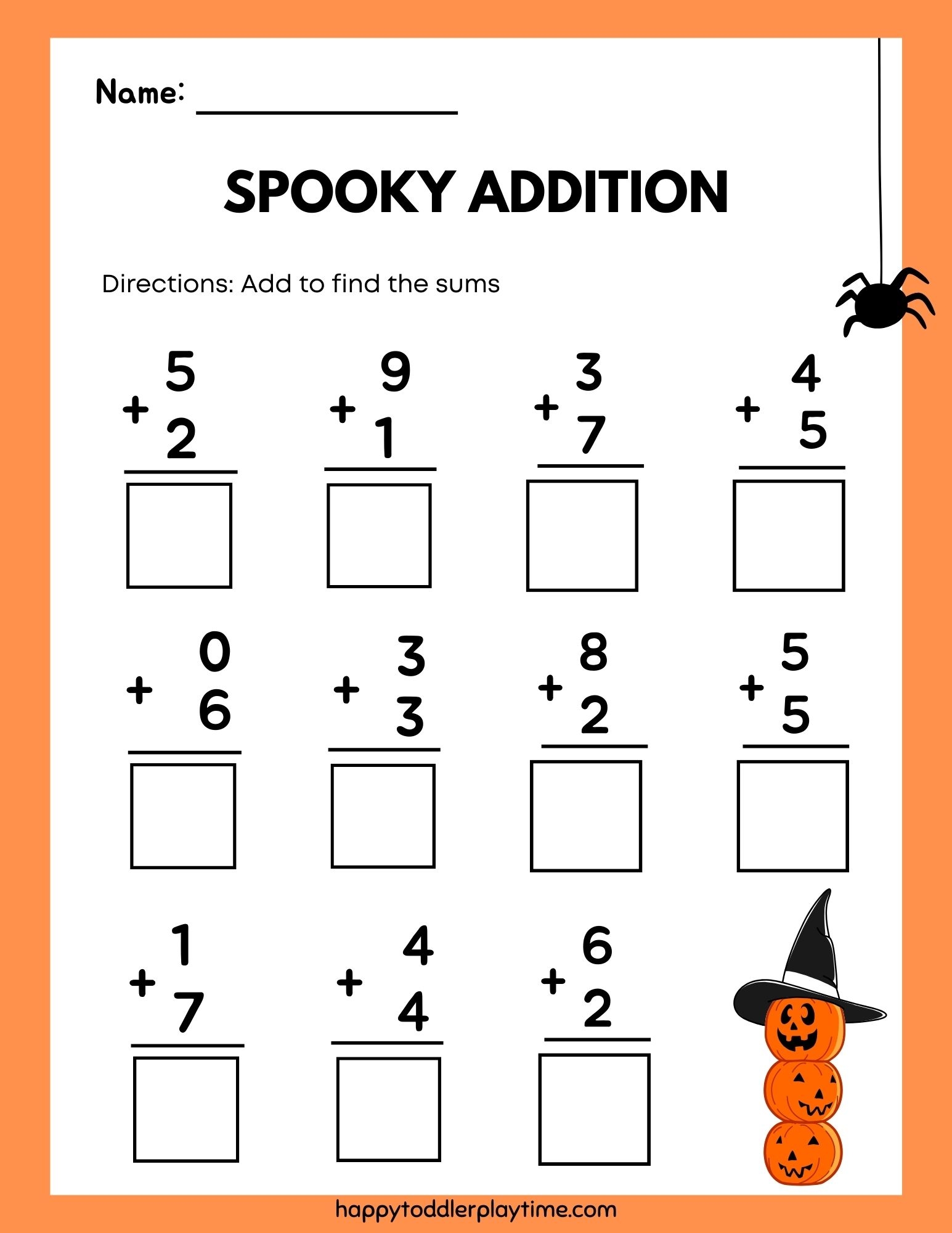 Printable Pre K Worksheets Numbers