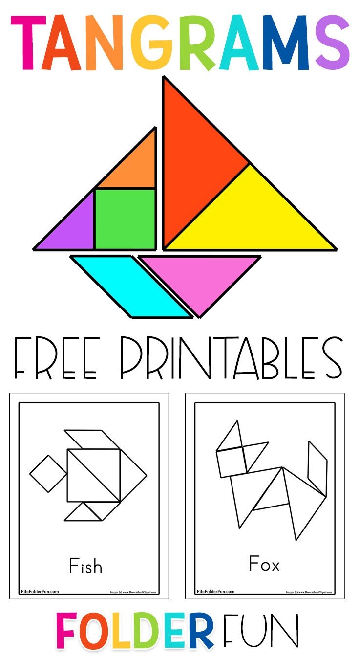 Printable Tangram Puzzles