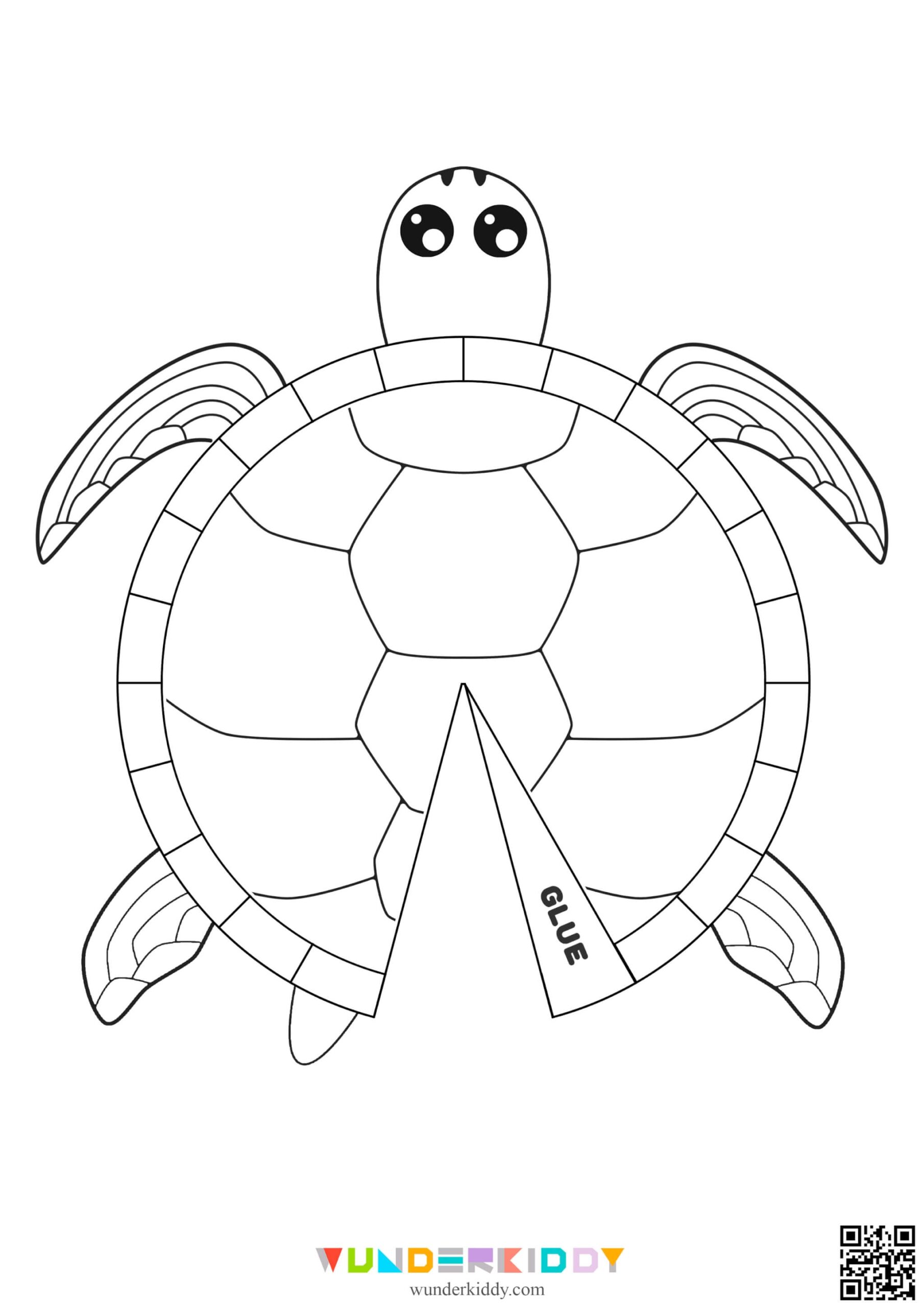 Turtle Template Free Printable
