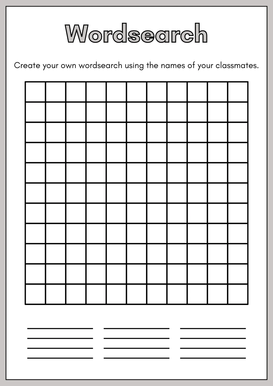 Free Printable Seek A Word Puzzles Pdf