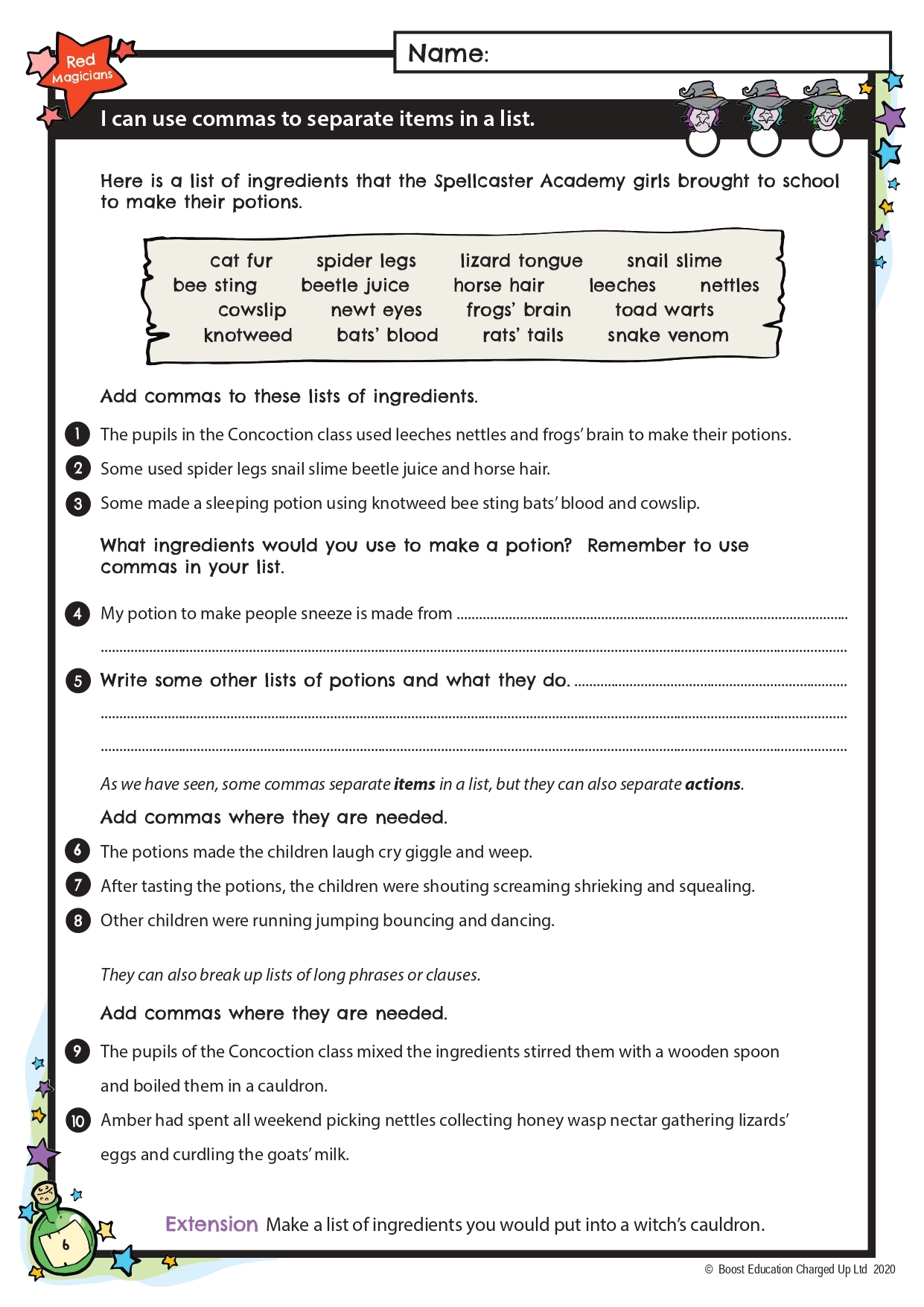 Year 10 English Worksheets Printable