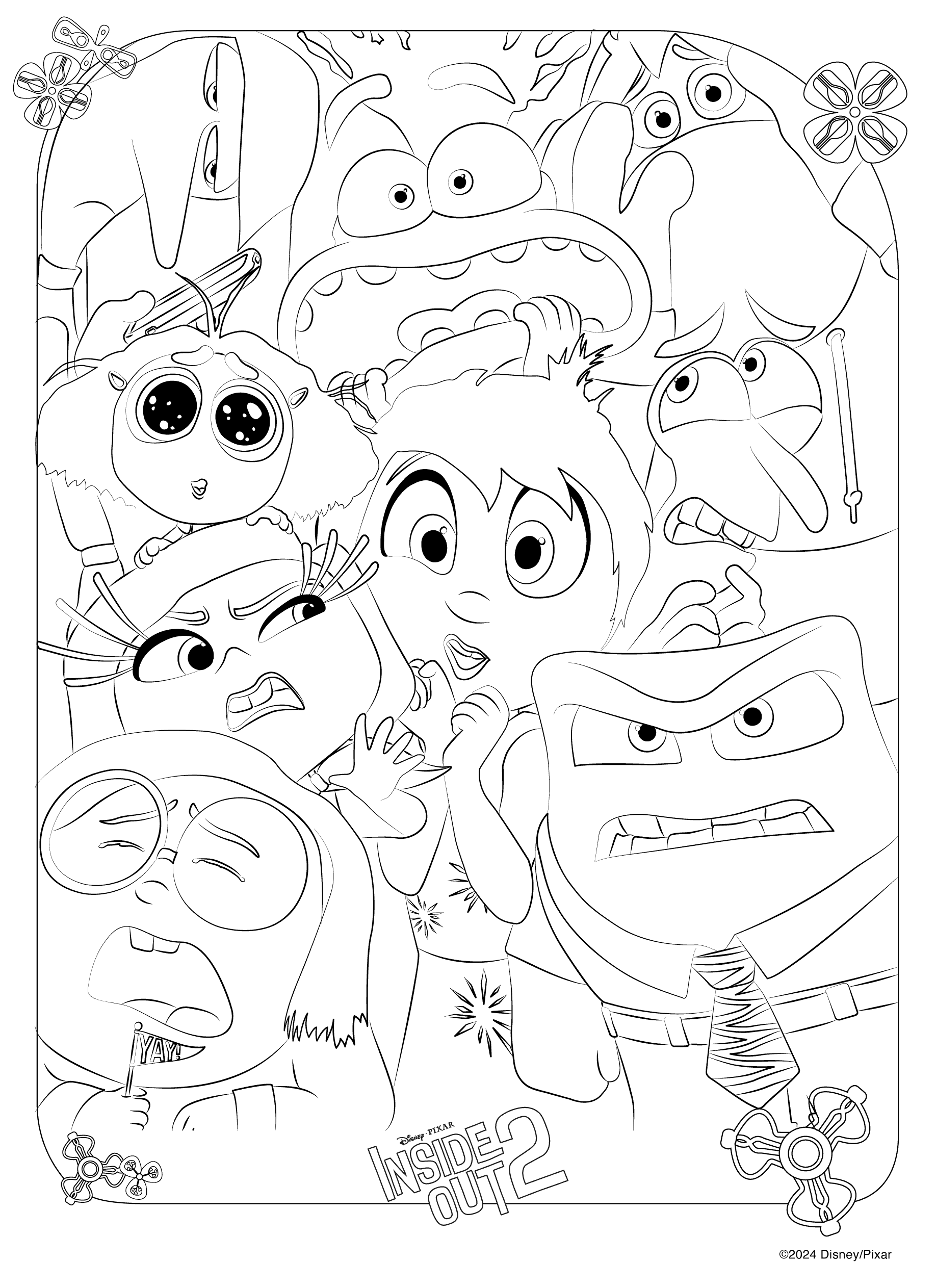 Inside Out Free Printable Worksheets