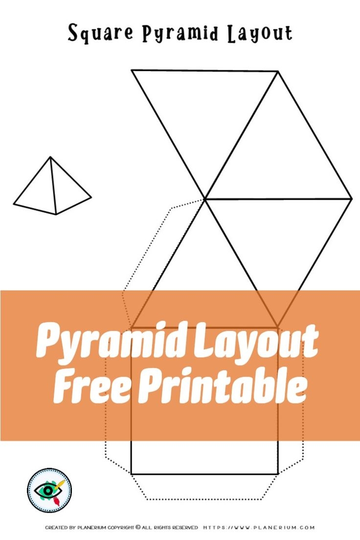 Printable Pyramid Template