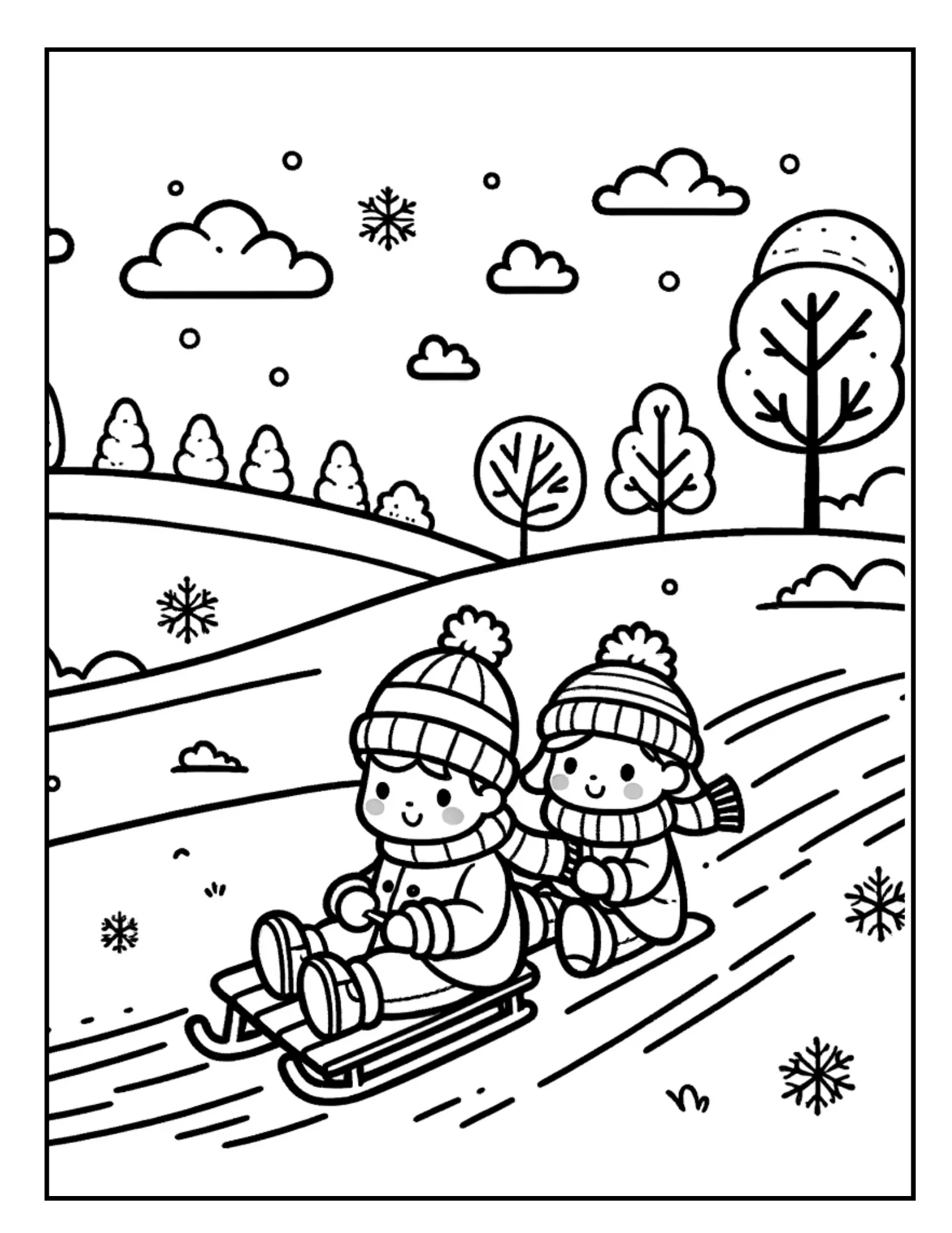 Winter Free Printables For Kids