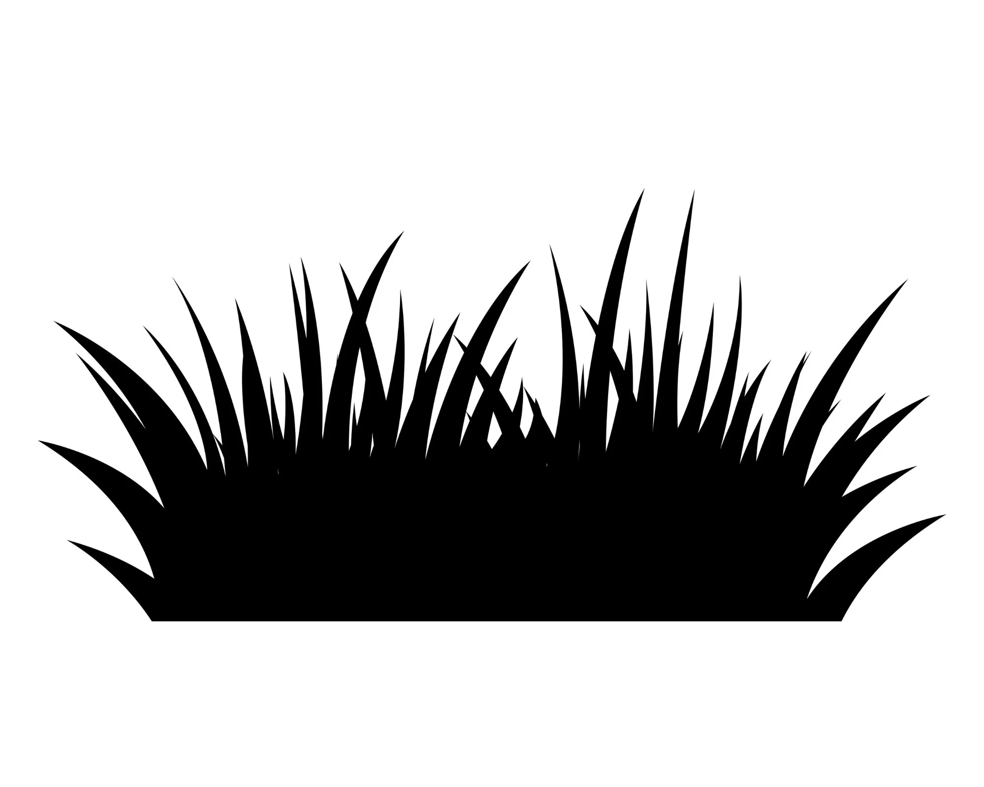 Cut Out Grass Template Printable