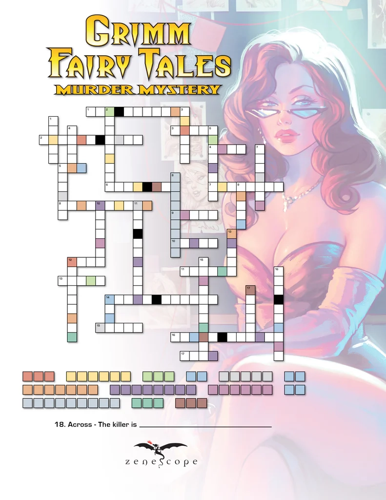 Grimm Crossword Puzzles Printable