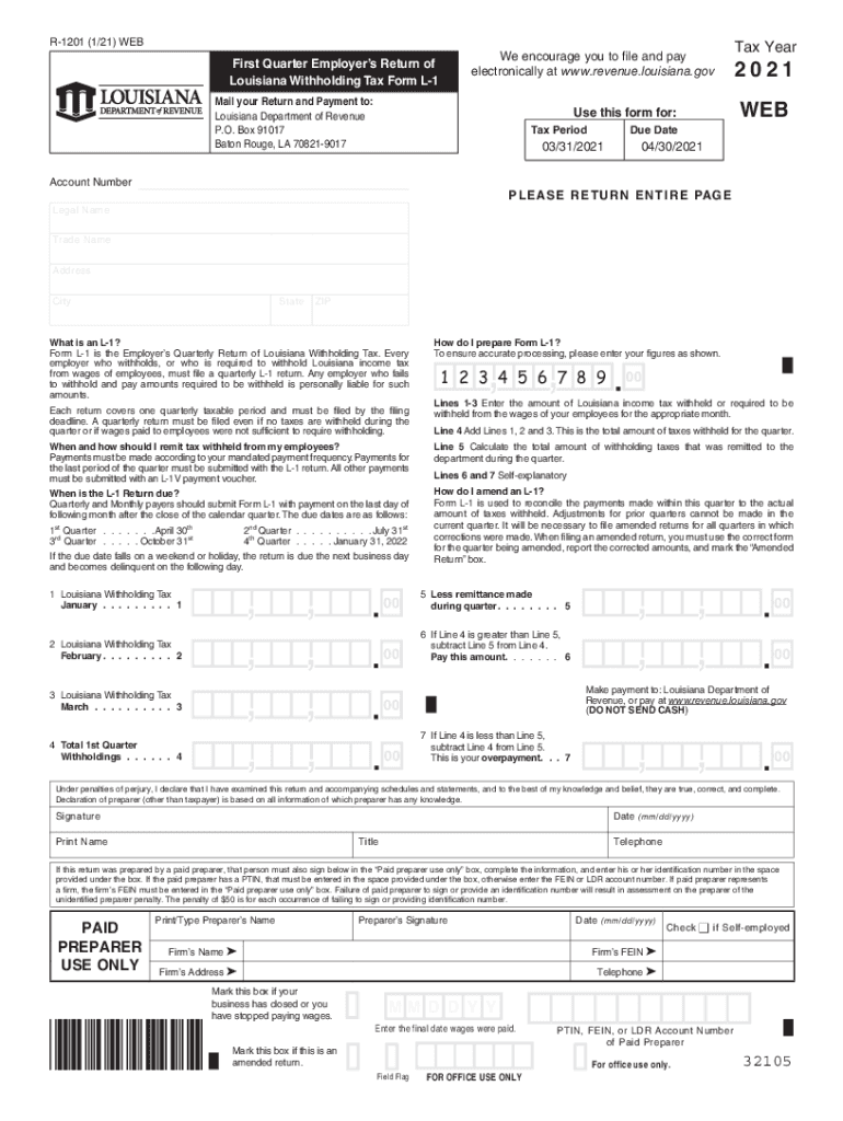 How Much Taxes Deducted From Paycheck Louisiana Fill Out amp Sign 