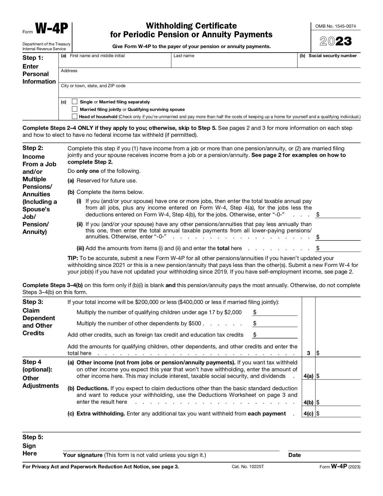 How To Fill Out And Sign A W 4 Online Lumin