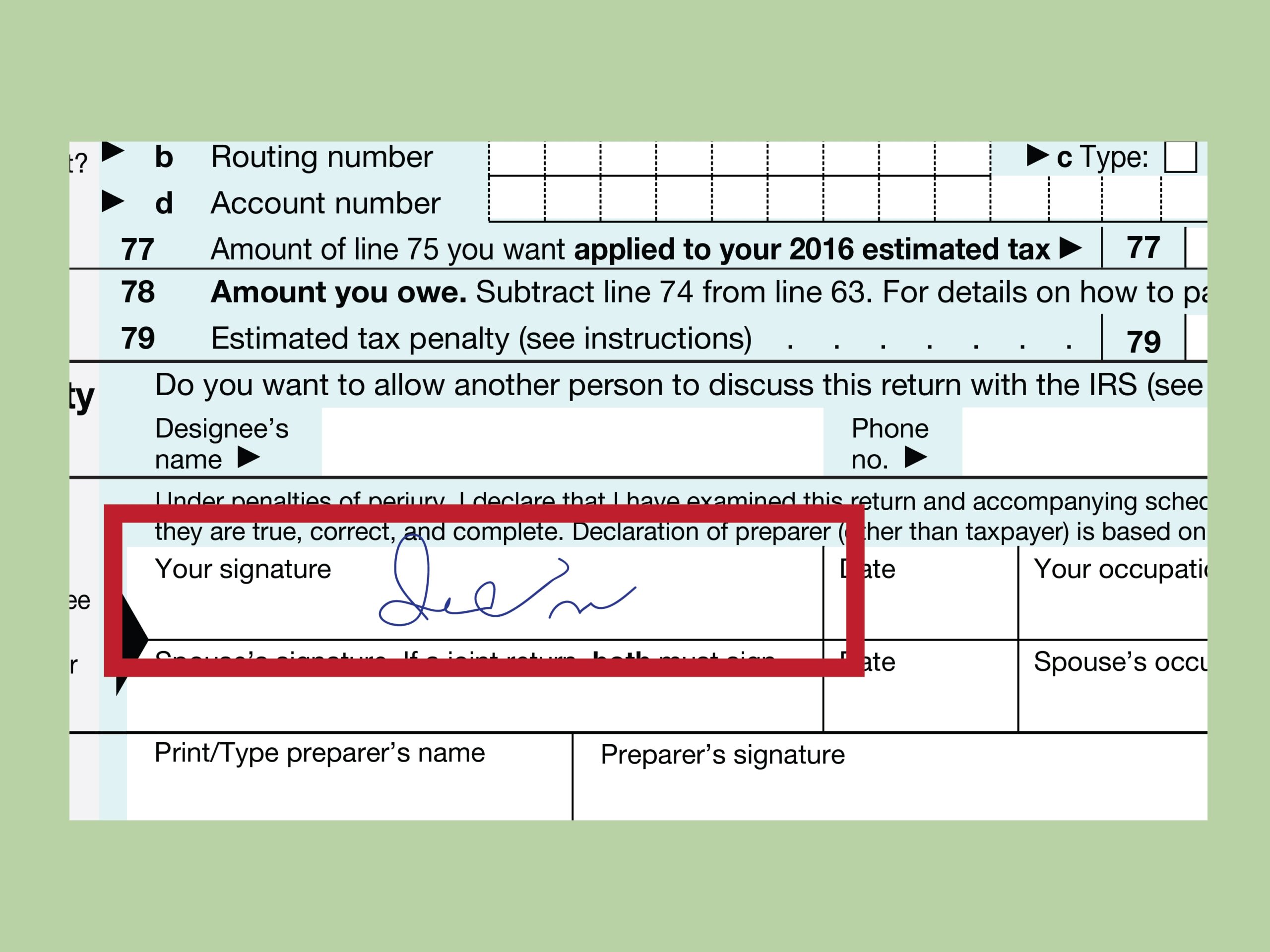 How To Fill Out IRS Form 1040 with Pictures WikiHow