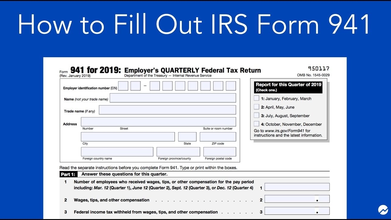 Irs Form 941 2025 Mailing Instructions