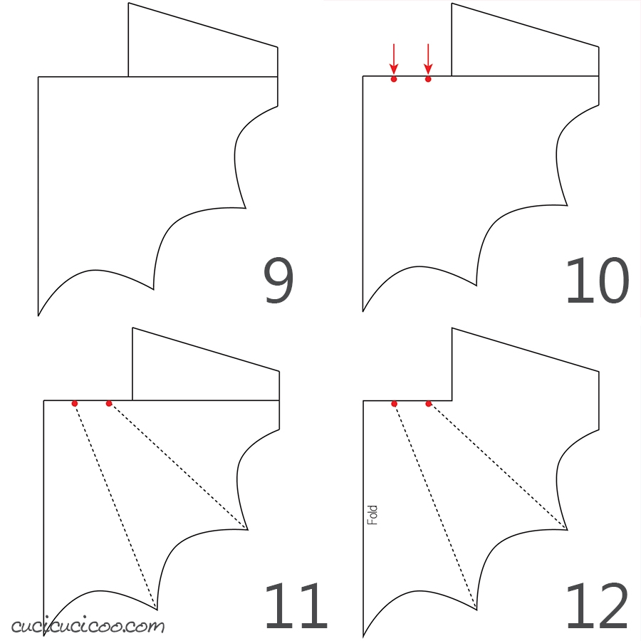 Printable Bat Wing Template