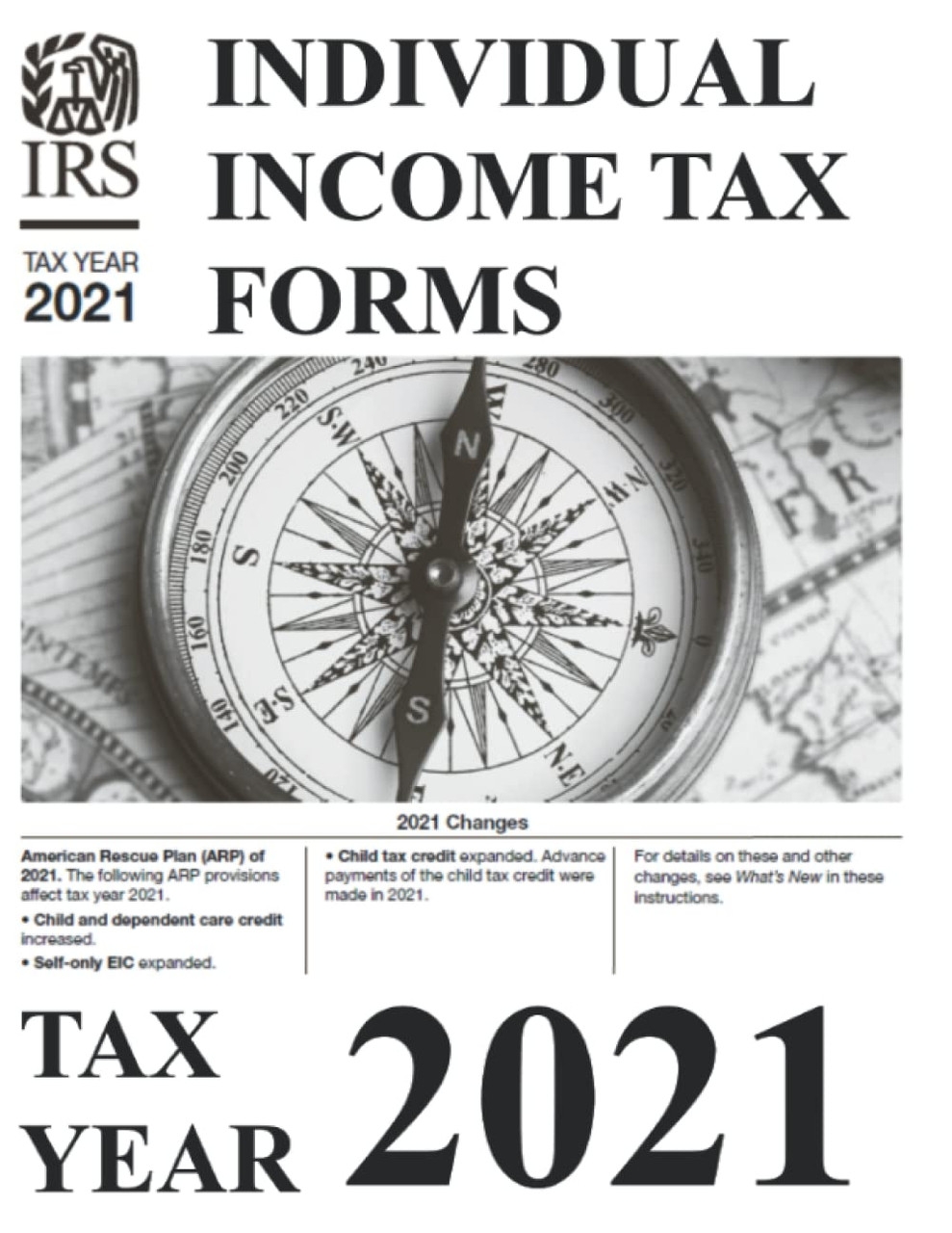 Individual Income Tax Forms Tax Year 2021 By IRS American Book 