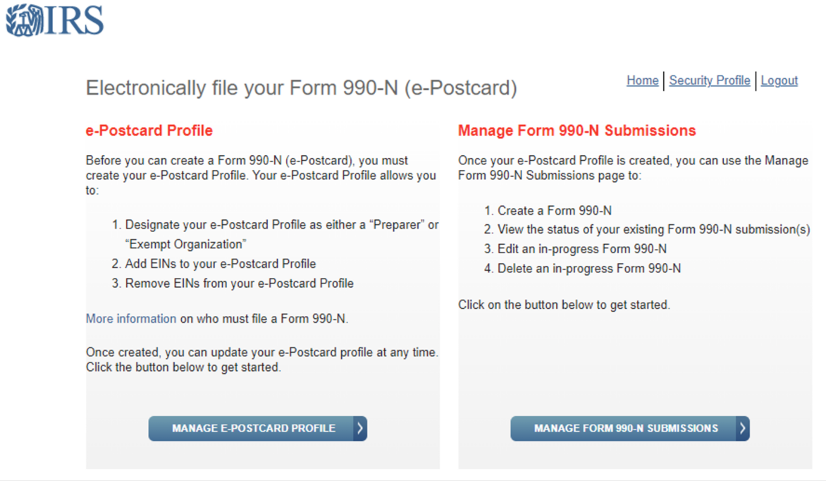How To Complete Form 990-N