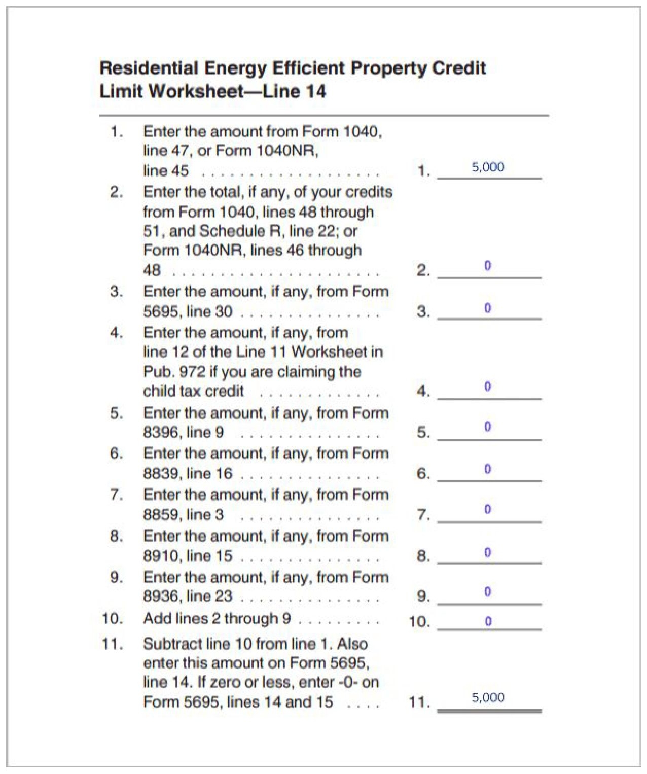 Printable Form 5695