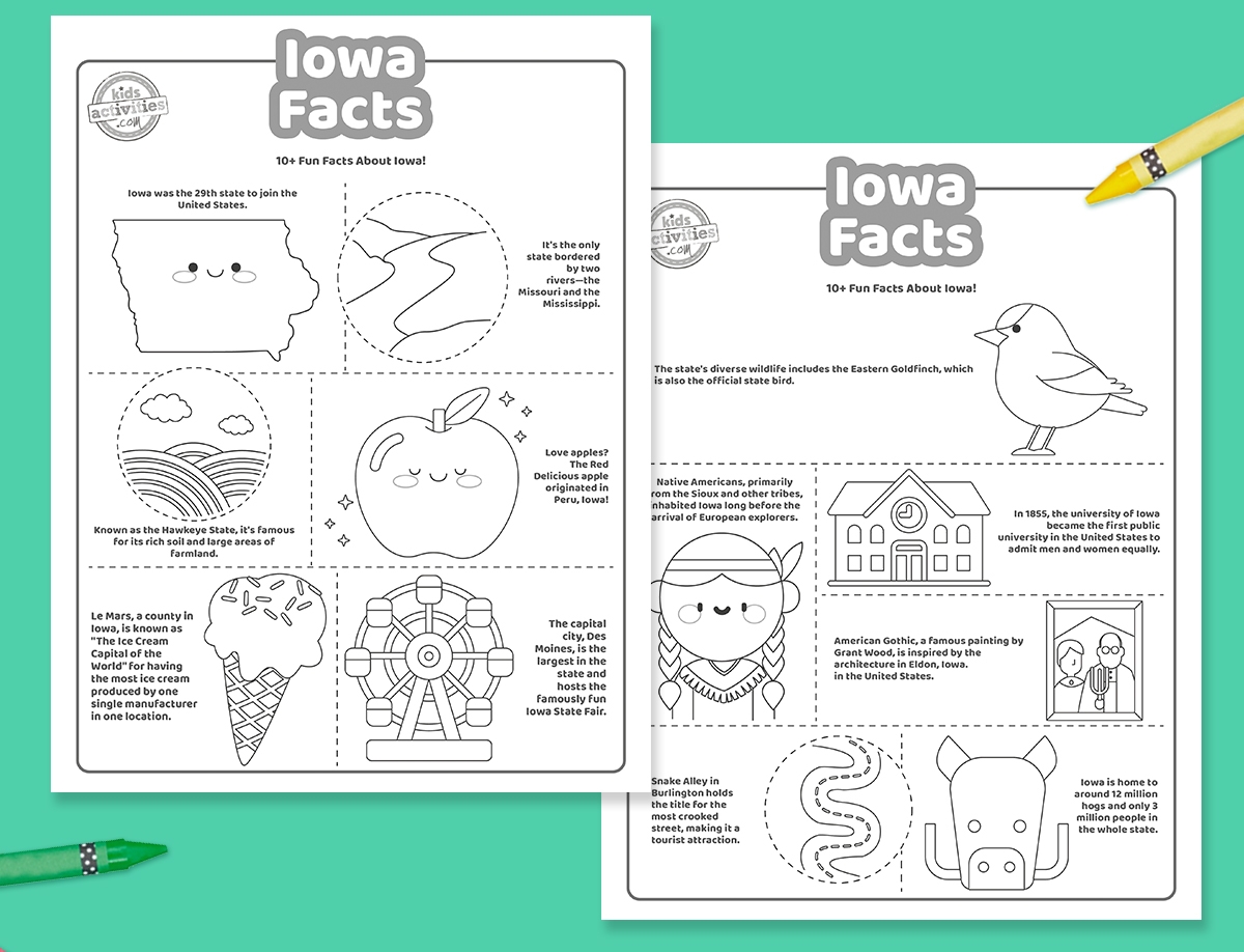Interesting Facts About Iowa Kids Activities Blog