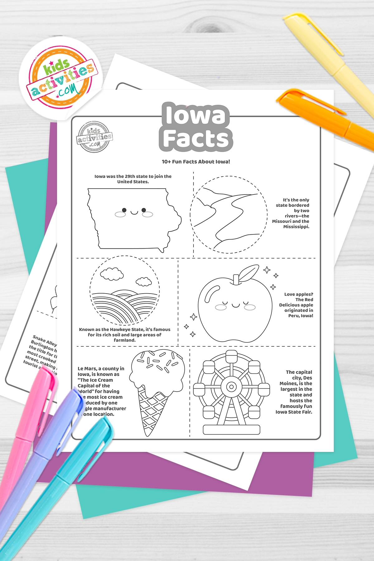 Interesting Facts About Iowa Kids Activities Blog