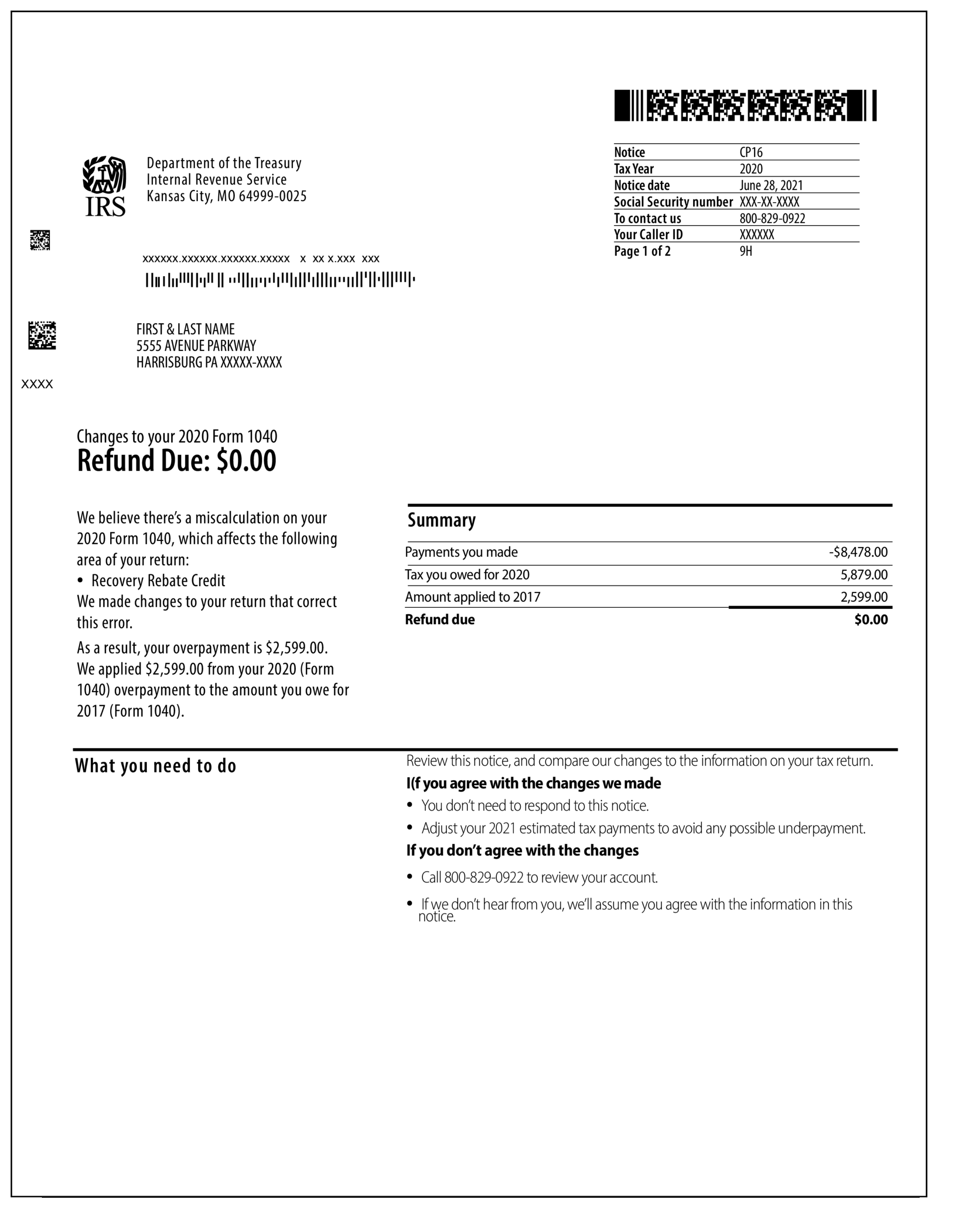 IRS CP16 Letter What To Know About The IRS CP16 Notice