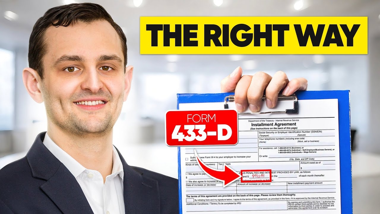How To Fill Out Form 433-D