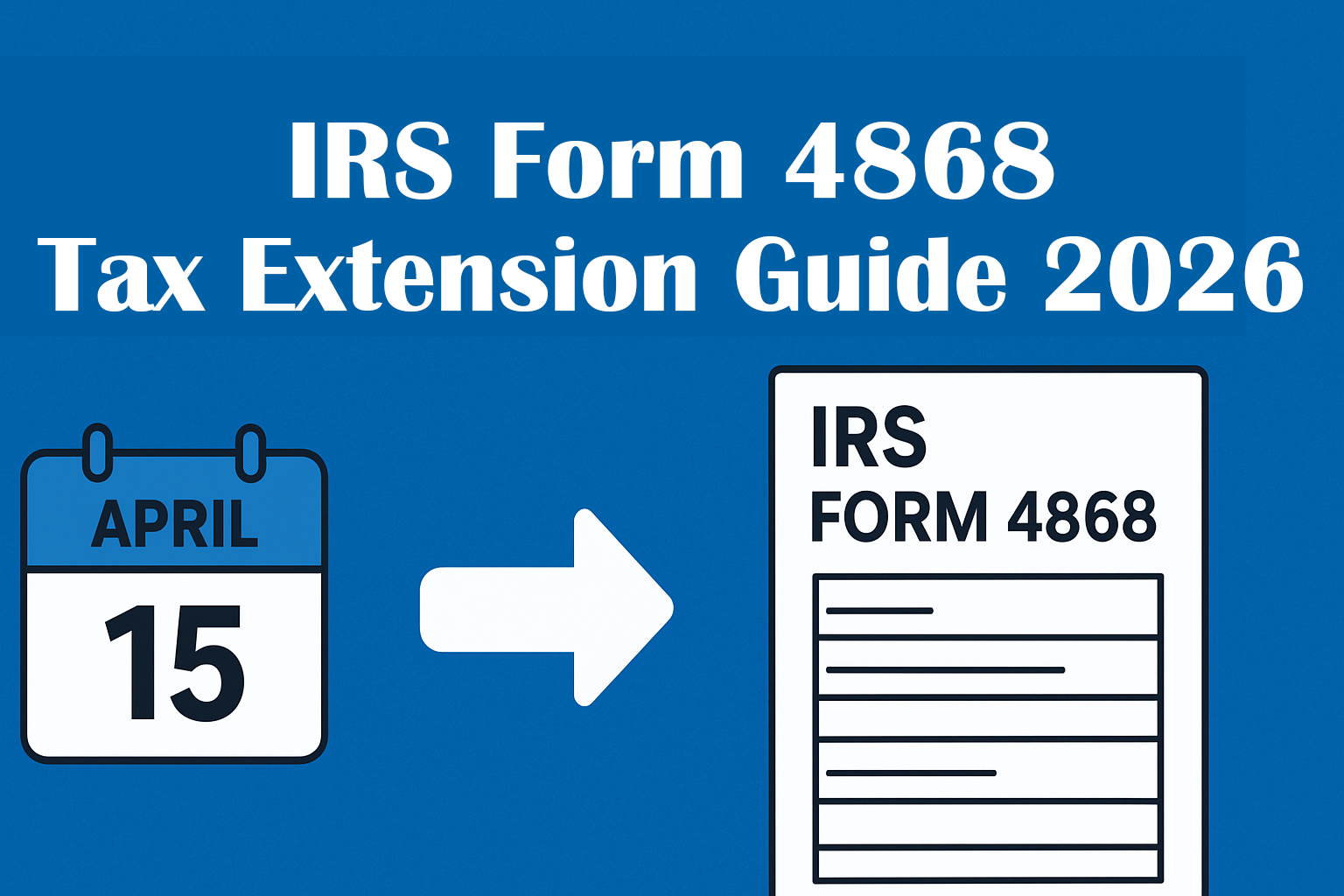 Irs Form 4868 2025