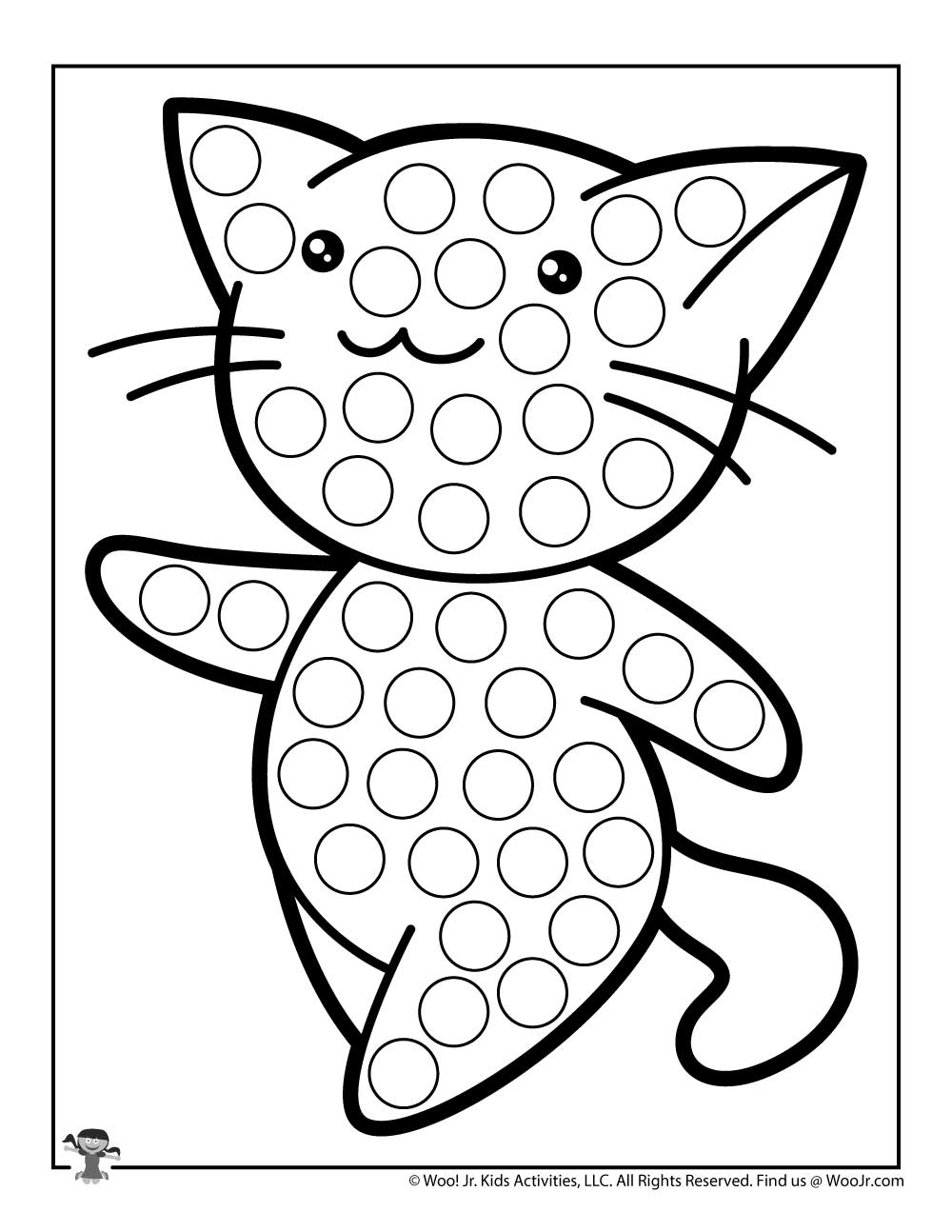 Printable Paint Dot Sheets