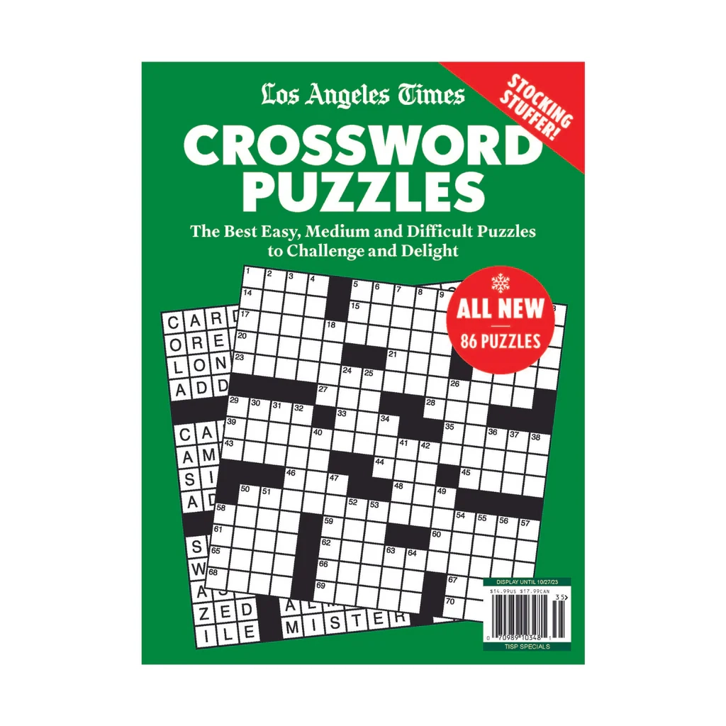 L A Times Crossword Puzzles 2023