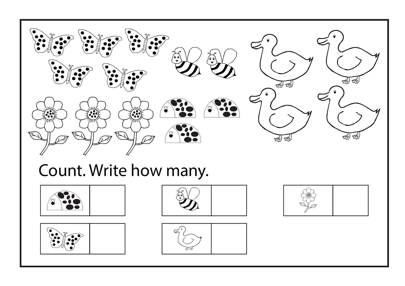 Printable Activities For 5 Year Olds