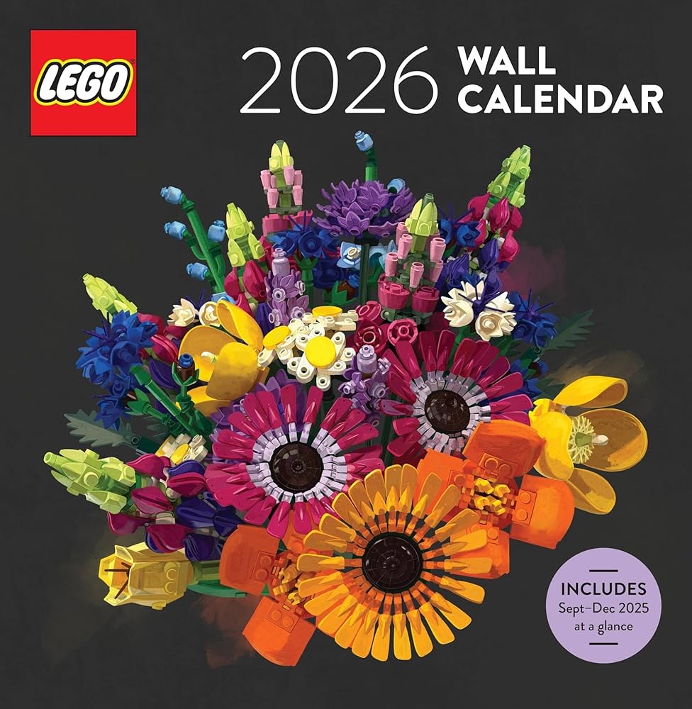 LEGO 2026 Wall Calendar LEGO 9781797233390 Amazon Books