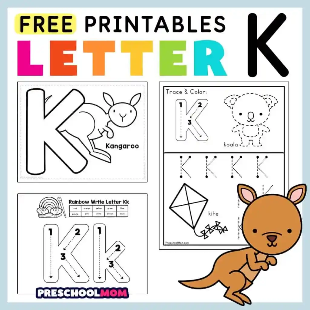 Free Printable Pre K Letter Worksheet