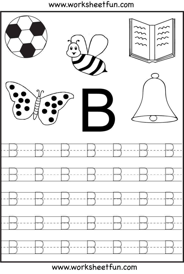 Free Printable Tracing Letters Worksheets
