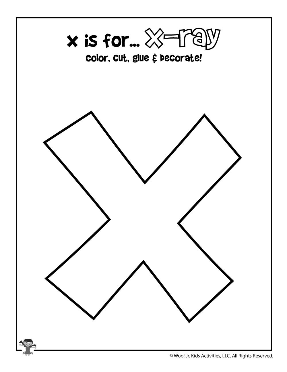 X Is For X Ray Printable