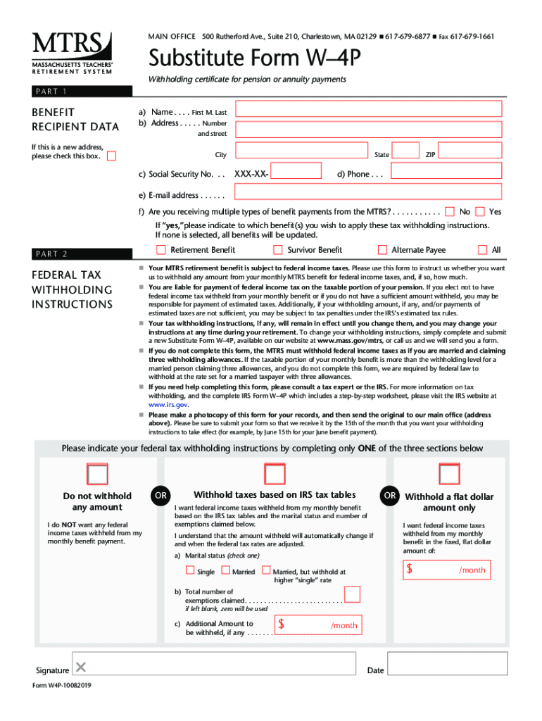 Ma State Tax Withholding Form 2025