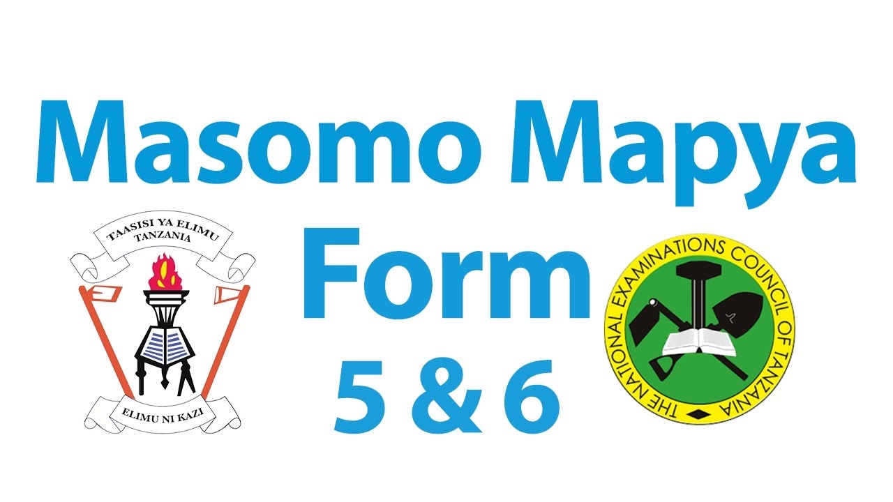 Masomo Mapya Form 5 amp 6 Mtaala Mpya 2025 2026