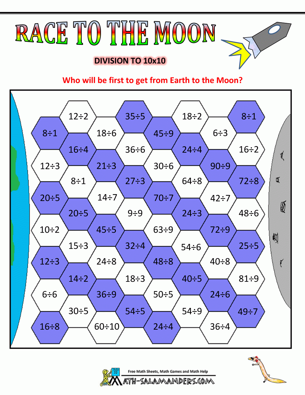 Math Division Games Worksheets Library Math Division Games Worksheets Library