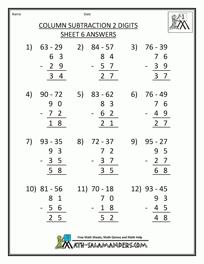 High School Math Worksheets Printable