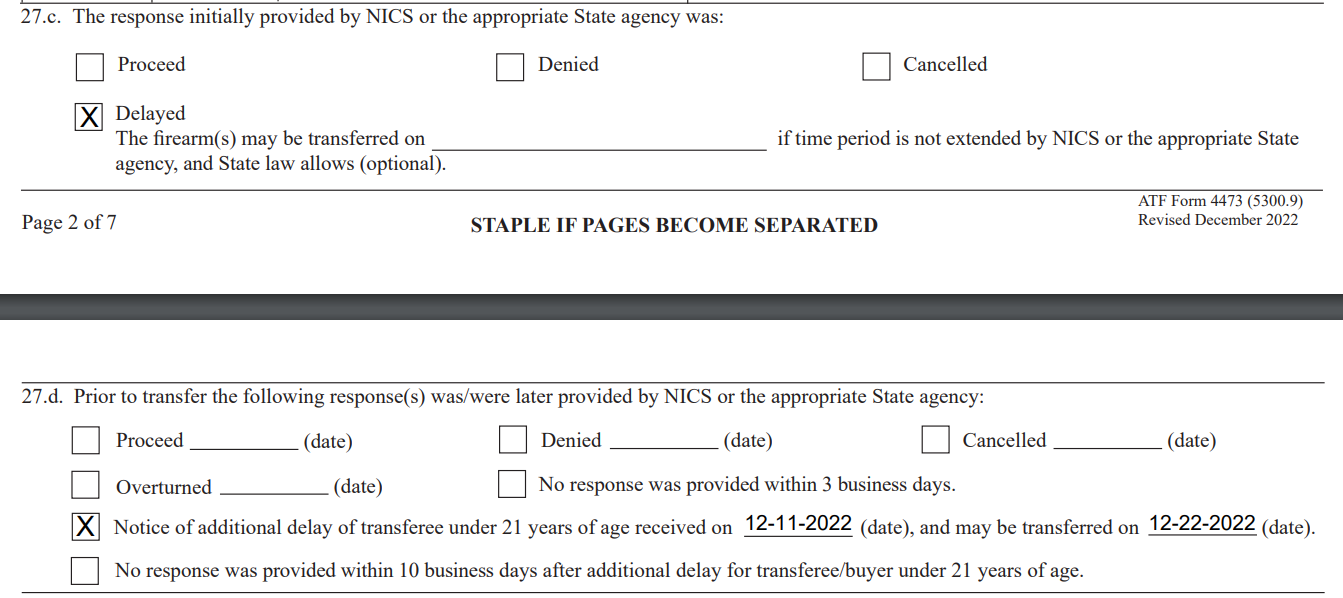 Federal Form 4473 Pdf