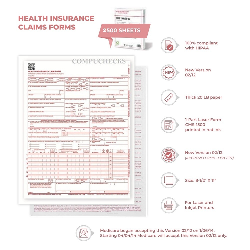 Omb 0938 1197 Form 1500 02-12