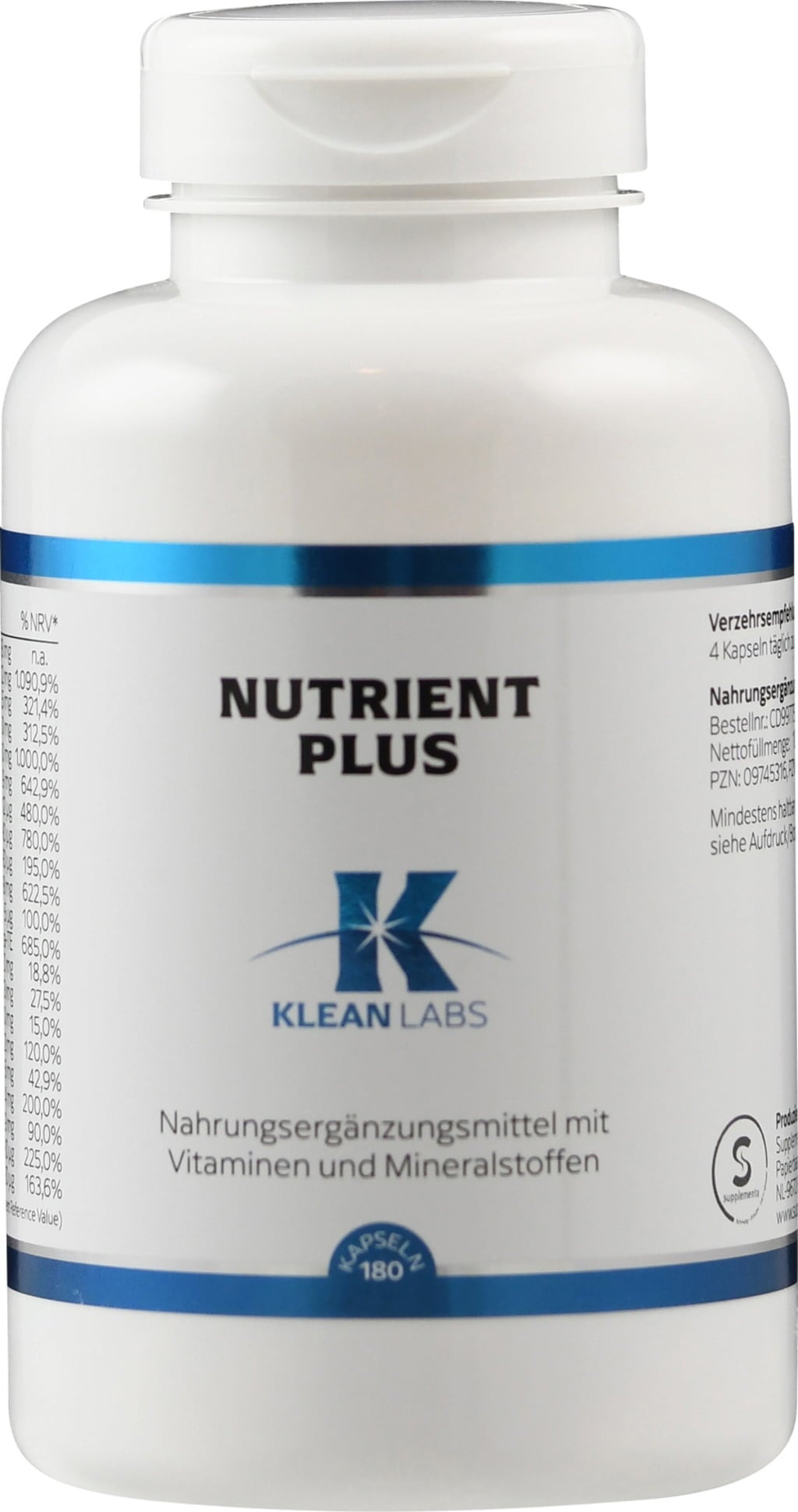 Nutrient Plus 180 Kapseln
