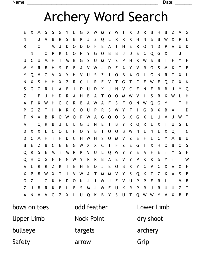 Outdoors Crosswords Word Searches Bingo Cards WordMint