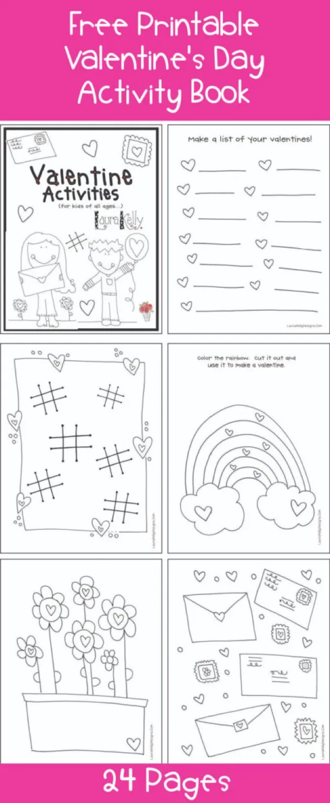Over Ten FREE Printable Valentines To Download Laura Kelly s 